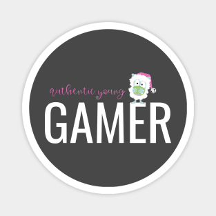 Christmas nunu on Authentic young Gamer T shirt Magnet